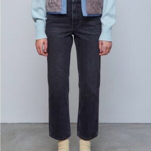 B SIDES Black Flare & Wide Leg Jeans